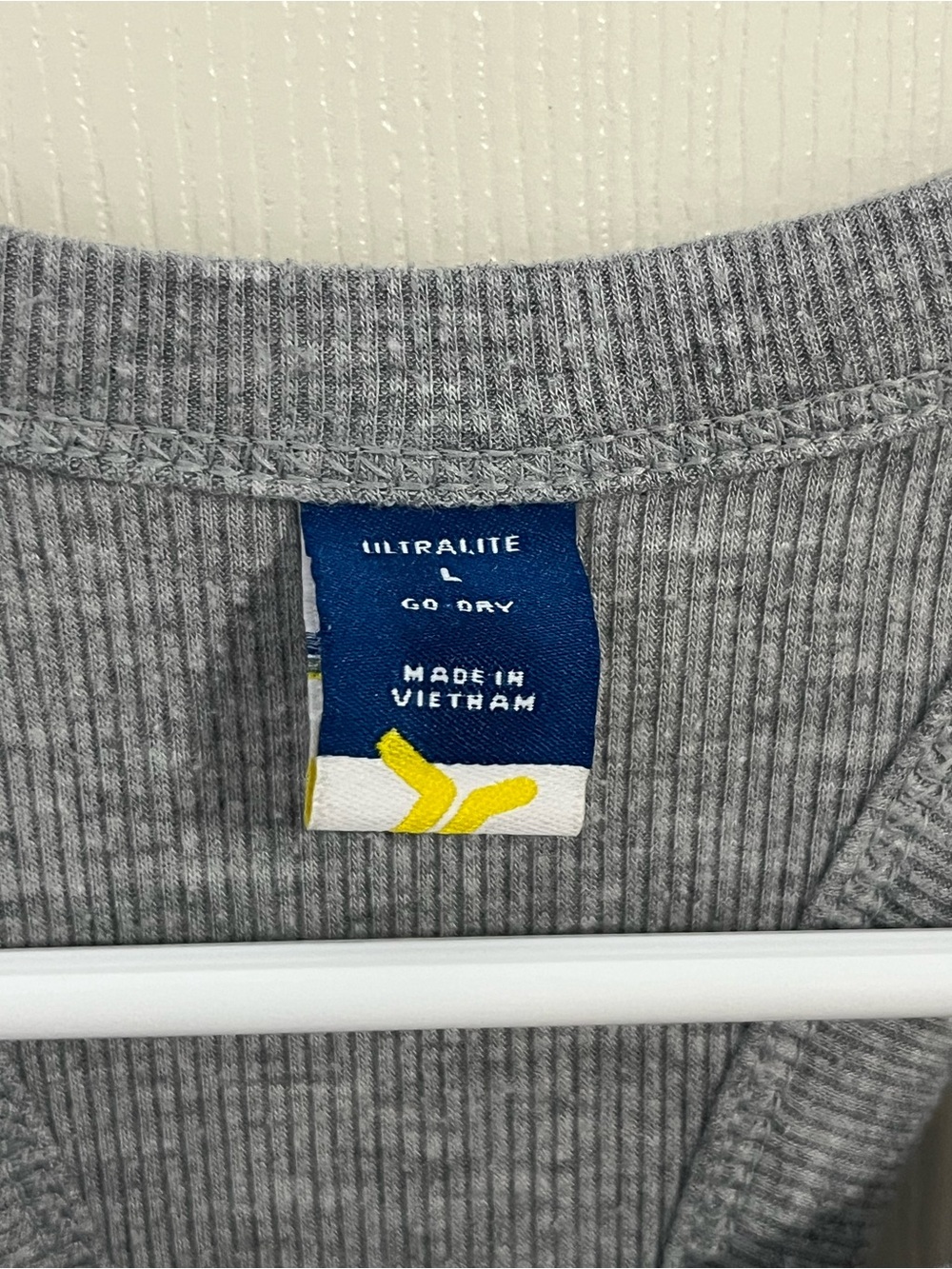 Old Navy Gray Ribbed Tank Top - Picture 2 of 3